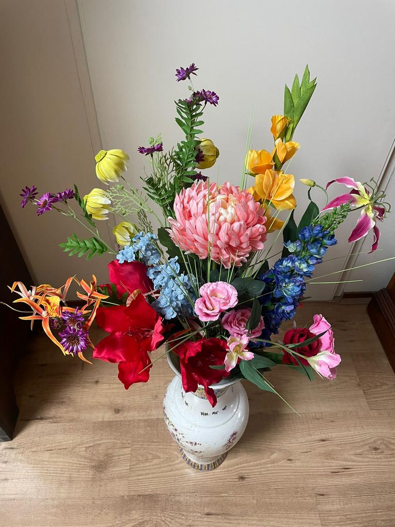 Kunstbloemen boeketten bruiloft trouwerij styling decoratie, Overige kleuren, Info@rodebeagle.nl, Rode Beagle kunstbloemen, Nieuw