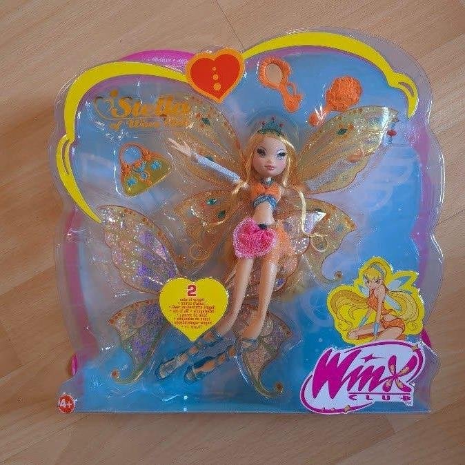 Barbie Winx Club Mattel Glam Magic Stella Enchantix, Ophalen, Nieuw, Pop