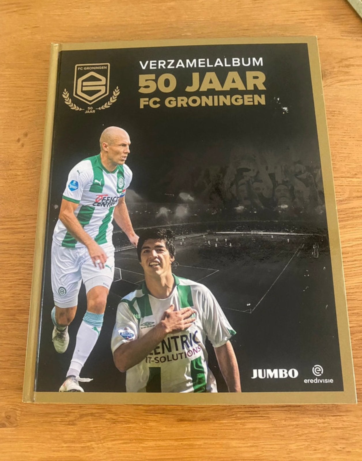 Verzamelalbum 50 jaar FC Groningen Compleet, Ophalen of Verzenden, Nieuw, Overige binnenlandse clubs, Boek of Tijdschrift