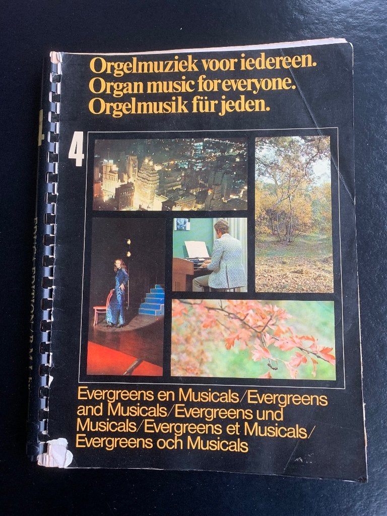 Orgelmuziek voor iedereen - Evergreens en Musicals, Gebruikt, Thema, Populair, Ophalen