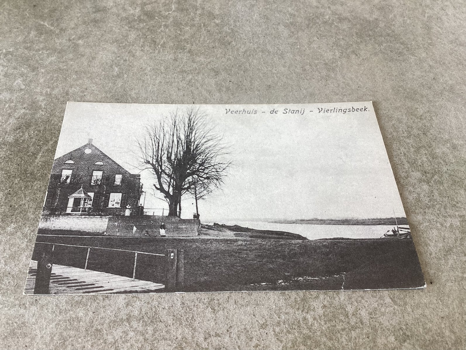 Vierlingsbeek.      Veerhuis De Stanij.     Reprint, Ophalen of Verzenden