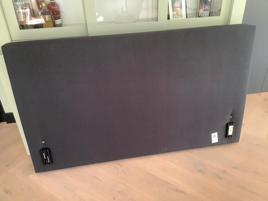 Nieuw hoofdboord Karlsson boxspring, Verzenden, Grijs, 160 cm, Nieuw