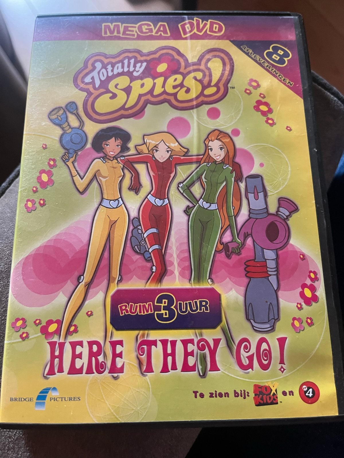 Totally Spies! - Here They Go! MEGA DVD, Gebruikt, Animatie, Alle leeftijden, Tv-serie