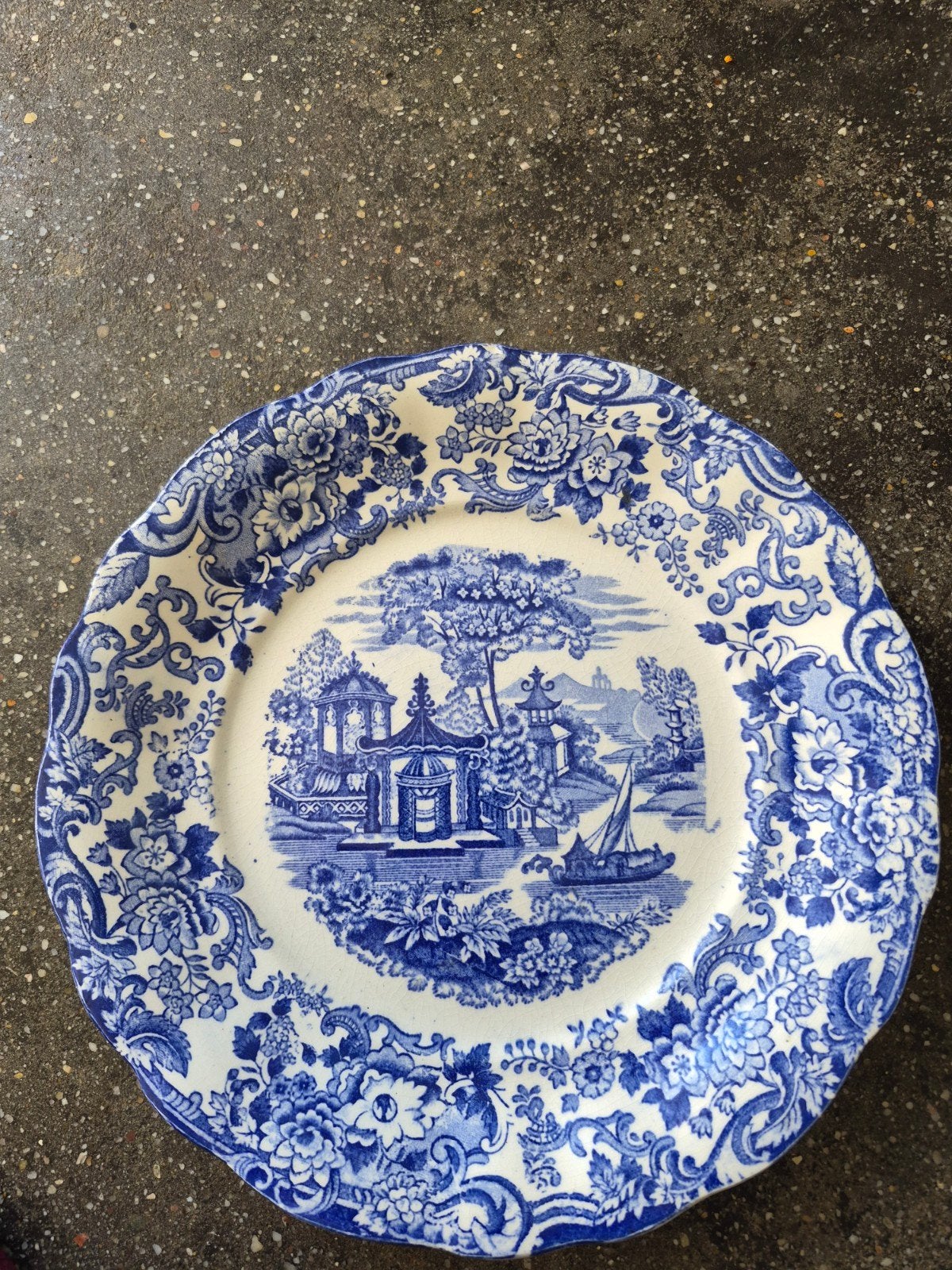 antiek bord Petrus Regous, Oriental, Ophalen of Verzenden