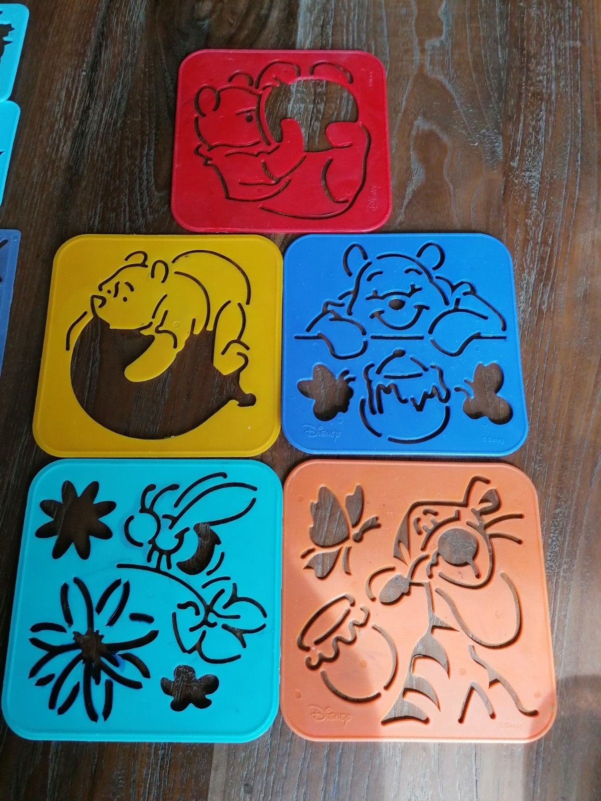 Disney Winnie de Poeh Tekensjablonen Set, Kinderen en Baby's, Ophalen of Verzenden, Zo goed als nieuw, Jongen of Meisje