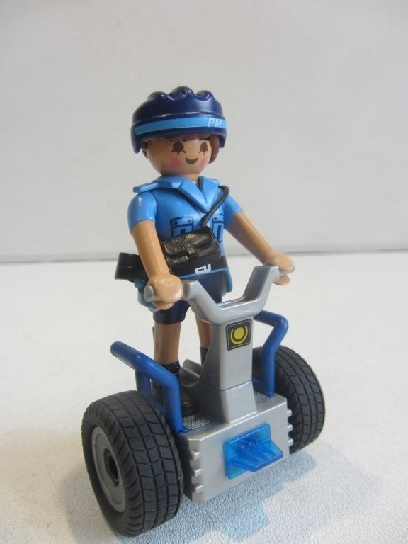 Playmobil Politieagente met balans racer – 6877 segway, Ophalen of Verzenden, Gebruikt, Losse onderdelen
