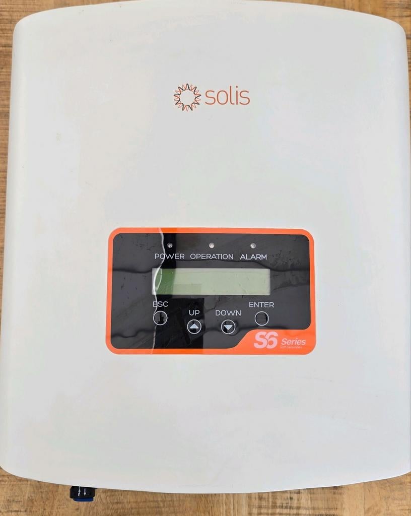 Solis S6-GR1P3K-M Omvormer - Zo goed als nieuw, Ophalen of Verzenden, Zo goed als nieuw, Overige typen