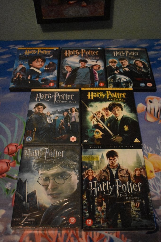 dvd's Harry Potter, € 2,50 per stuk, Vanaf 12 jaar, Ophalen of Verzenden, Zo goed als nieuw, Fantasy