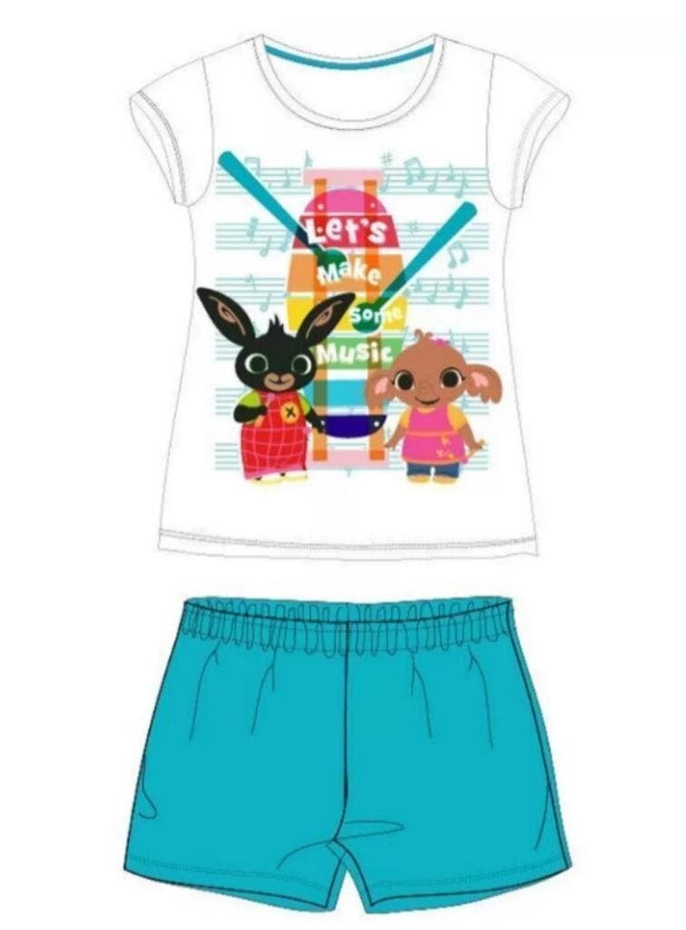 Bing Konijn Shortama - Music - Maat 92, Kinderen en Baby's, Kinderkleding | Maat 92, Nacht- of Onderkleding, Meisje, Nieuw, Bing