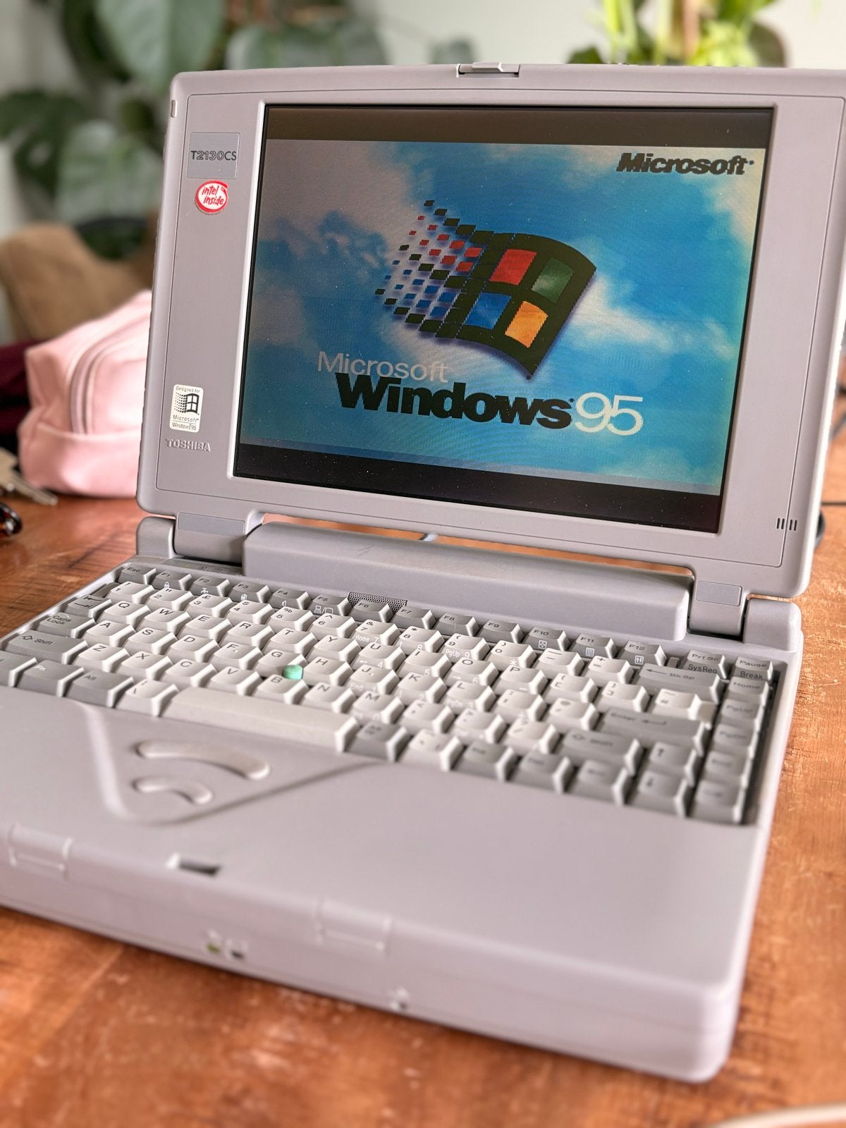 Vintage Toshiba T2130CS Laptop met Windows 95, Ophalen of Verzenden