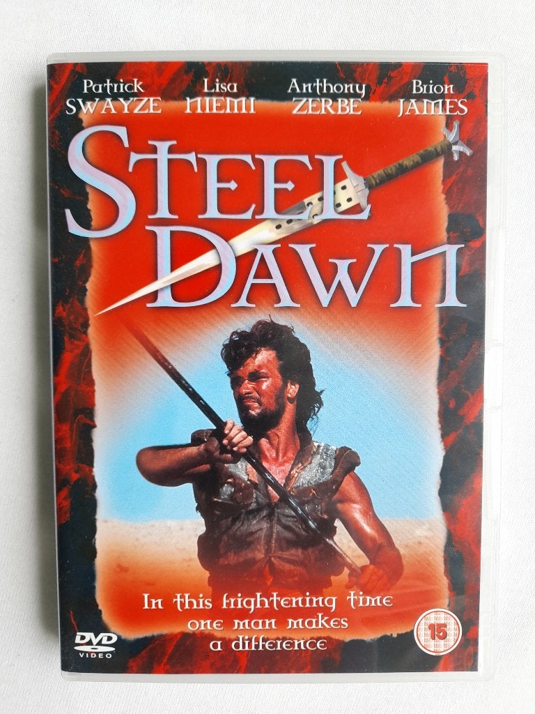 Steel Dawn (1987) - Patrick Swayze - DVD, Alle leeftijden, Ophalen of Verzenden, Zo goed als nieuw, Science Fiction