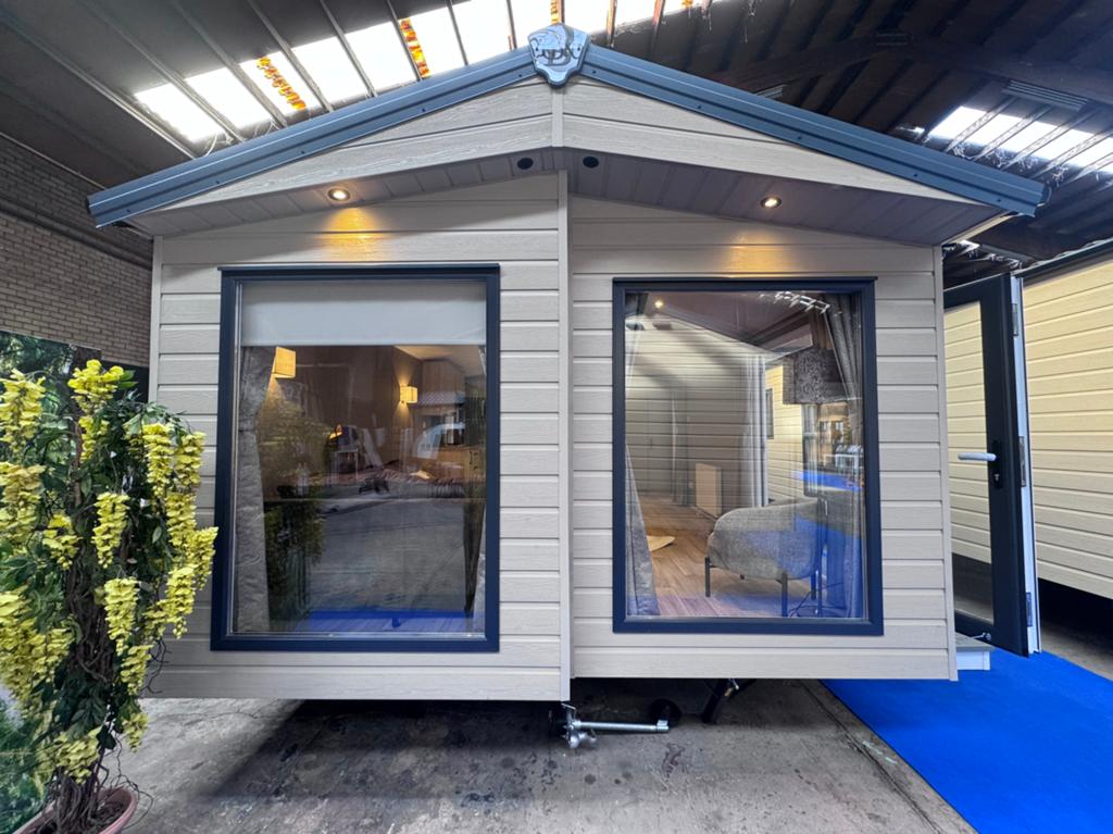 Nordik jubilee NIEUW DESIGN! 11m-4m CV!, Caravans en Kamperen, Stacaravans, Tot en met 4