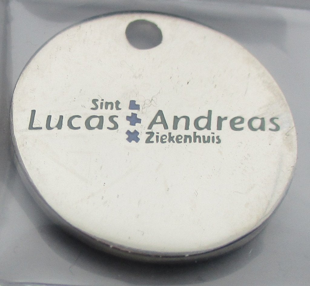 Winkelwagenmuntje Sint Lucas Andreas Ziekenhuis, Ophalen of Verzenden
