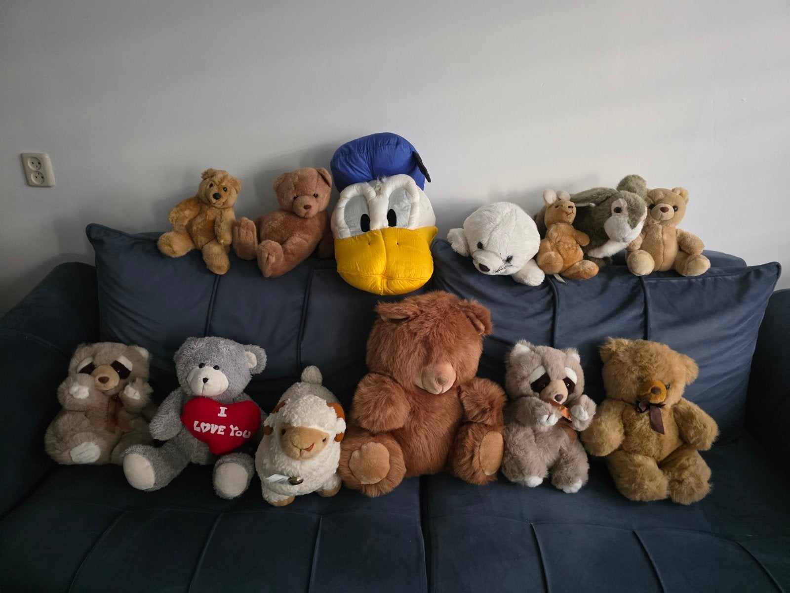 13 mooie knuffels, Ophalen of Verzenden, Zo goed als nieuw, Overige typen