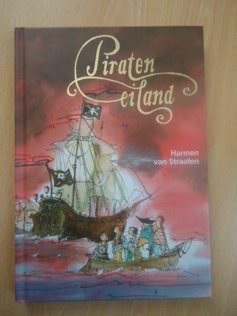 Piraten eiland, Harmen van Straaten AVI E4, Ophalen of Verzenden, Zo goed als nieuw, Fictie algemeen