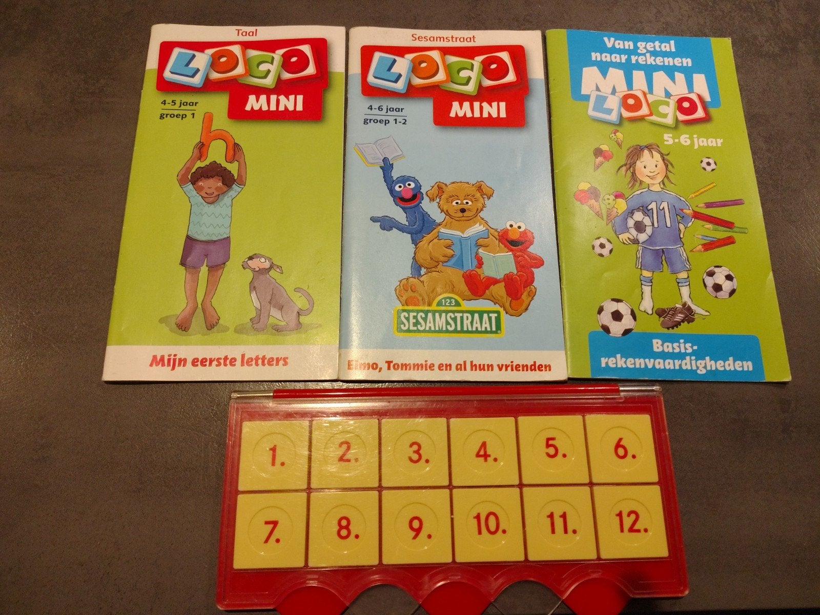 Mini Loco Boekjes en Basisdoos - Taal en Rekenen, Ophalen of Verzenden