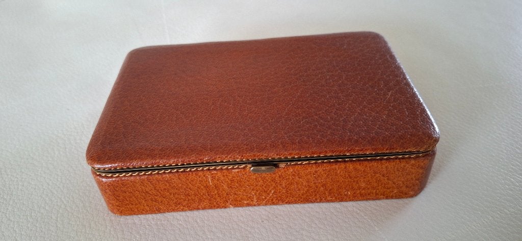 Vintage doos voor sigaretten/sieraden (Jos Neve), Ophalen of Verzenden, Gebruikt, Overige typen
