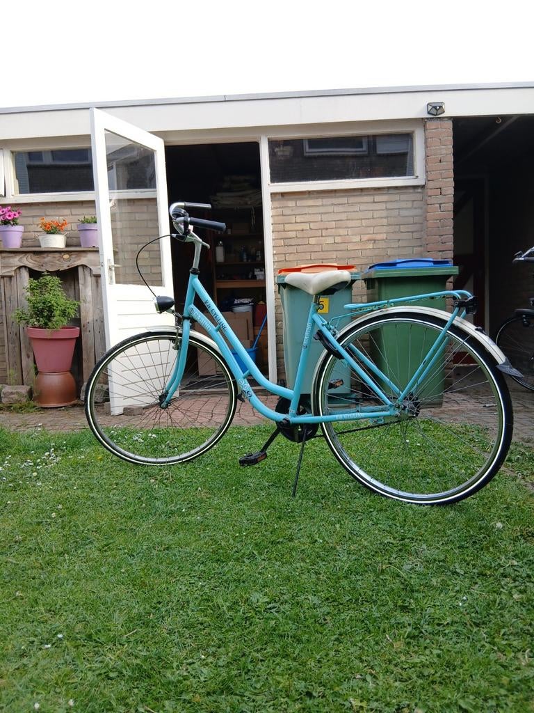 KS Cycling Casino Damesfiets - Lichtblauw, Fietsen en Brommers, Velgrem, 50 tot 53 cm, Ophalen, Overige merken