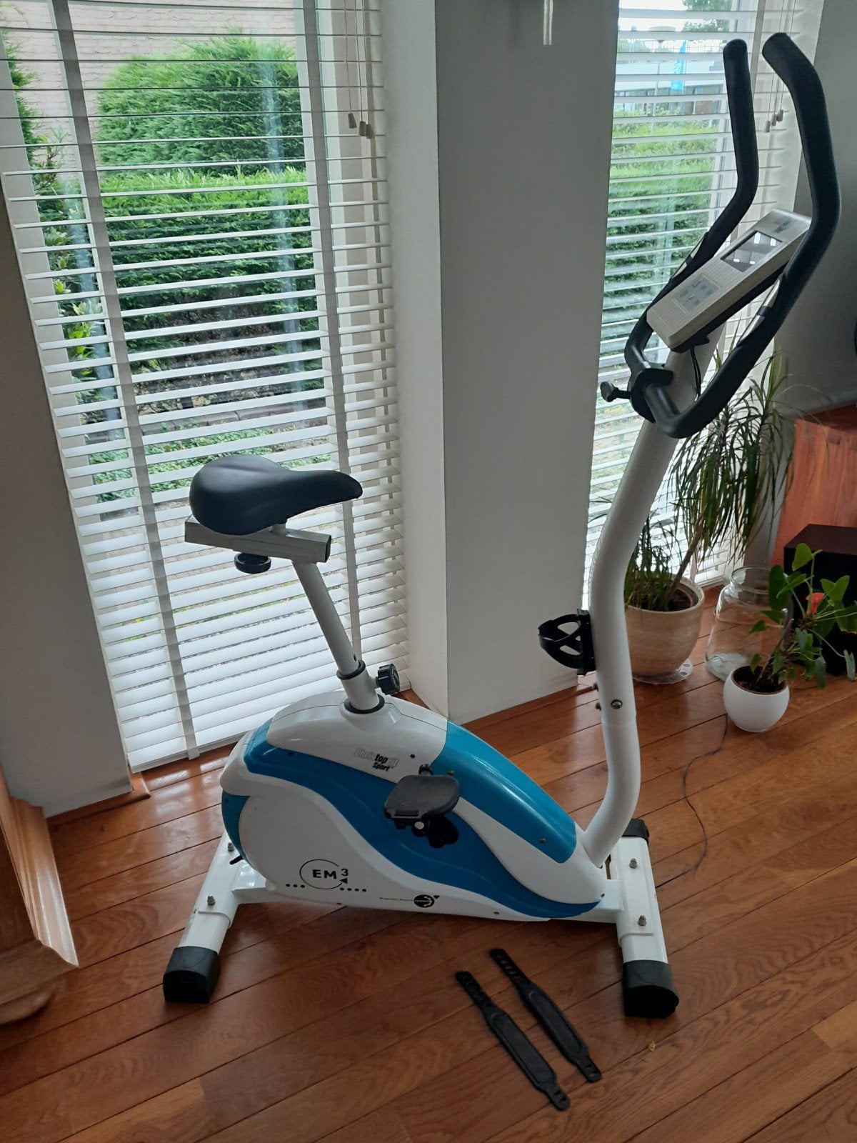 Fiets hometrainer Christopeit sport EM3 met magnetische rem, Sport en Fitness, Ophalen, Gebruikt, Hometrainer