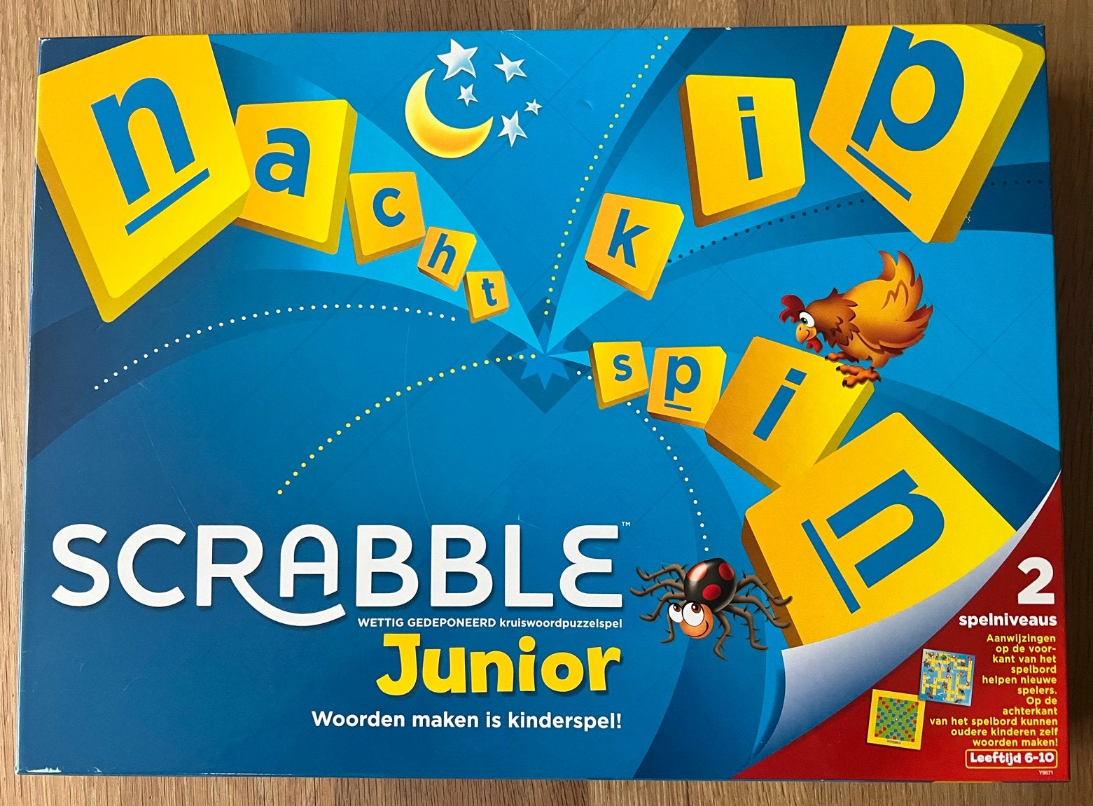Scrabble Junior - Nieuw in doos!, Een of twee spelers, Ophalen of Verzenden, Nieuw