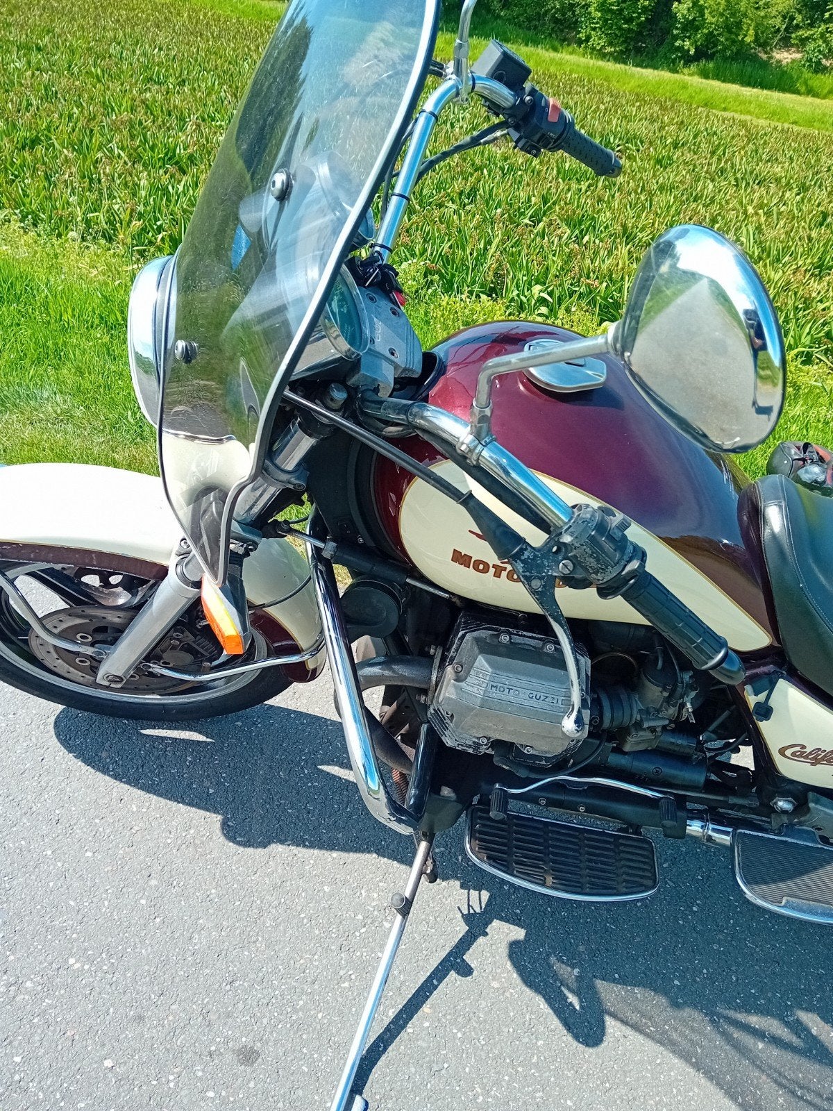 Moto Guzzi 1000 cc met koffers - Klassieke Toermotor, Motoren, Cardan-aandrijving, 2 cilinders, Gebruikt, Toermotor