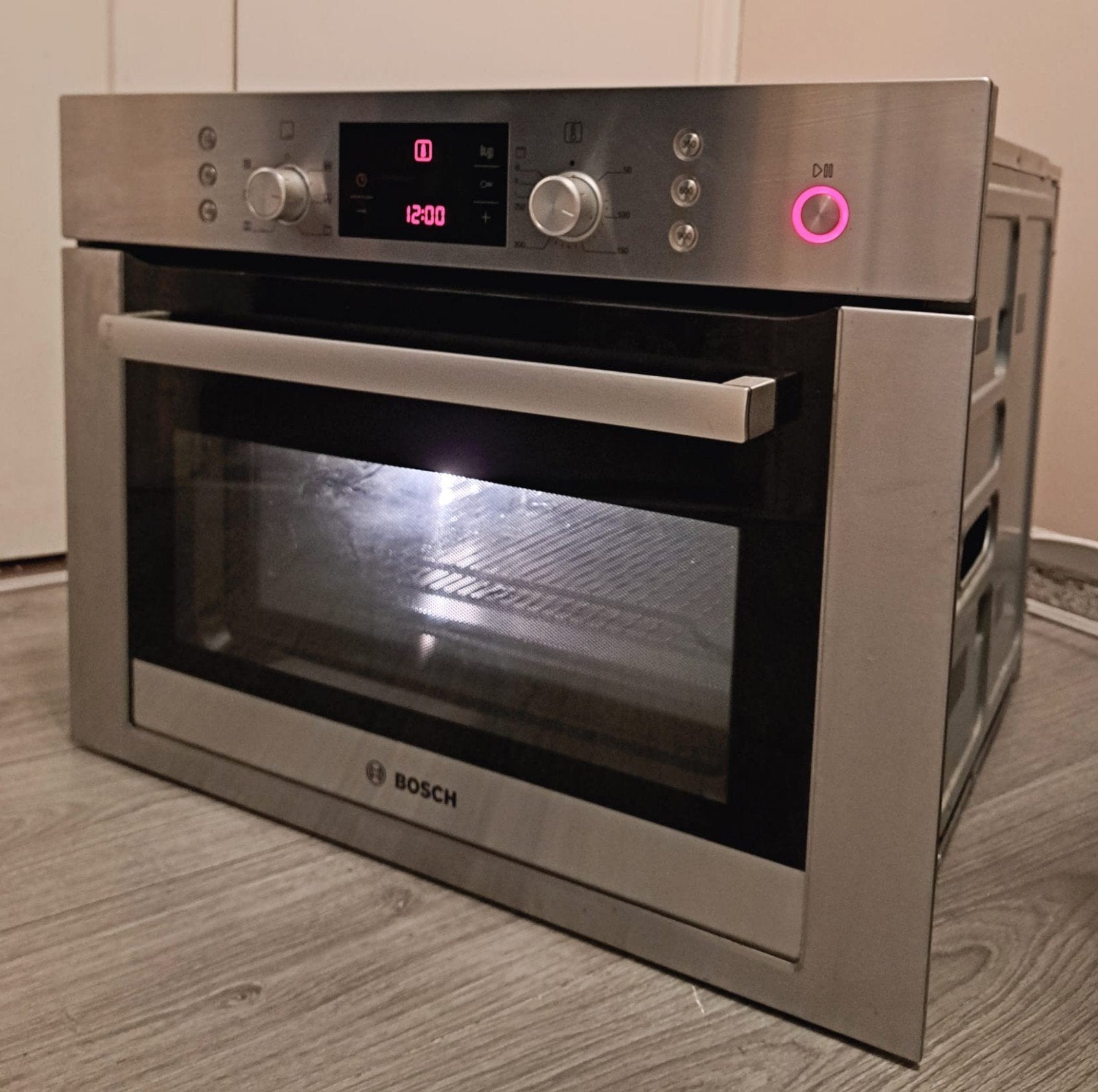 Bosch inbouw combi-oven, Ophalen, 45 tot 50 cm, Bosch, Inbouw
