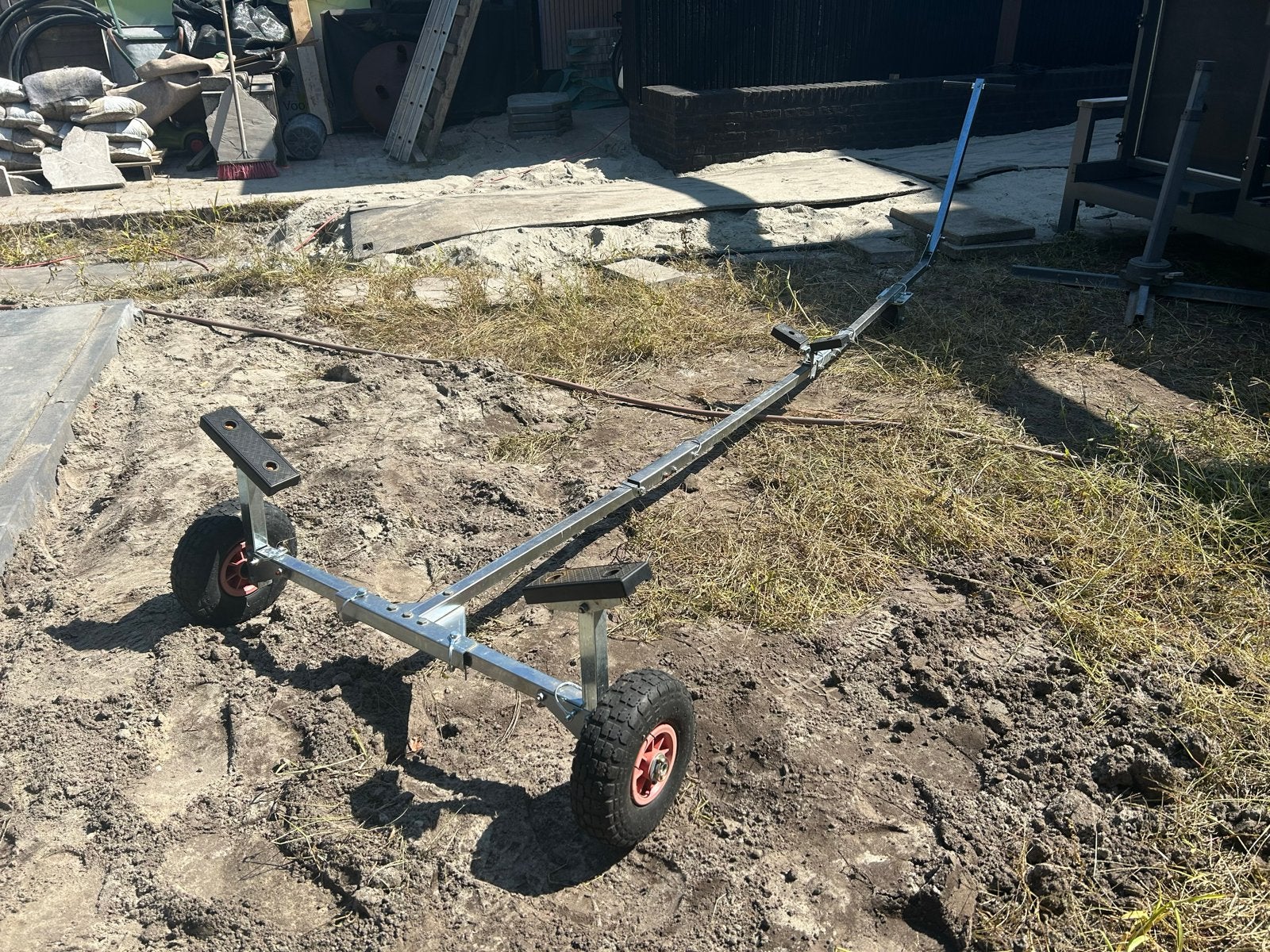 Handige Strandtrailer voor kleine boten, Watersport en Boten, Accessoires en Onderhoud, Ophalen, Gebruikt