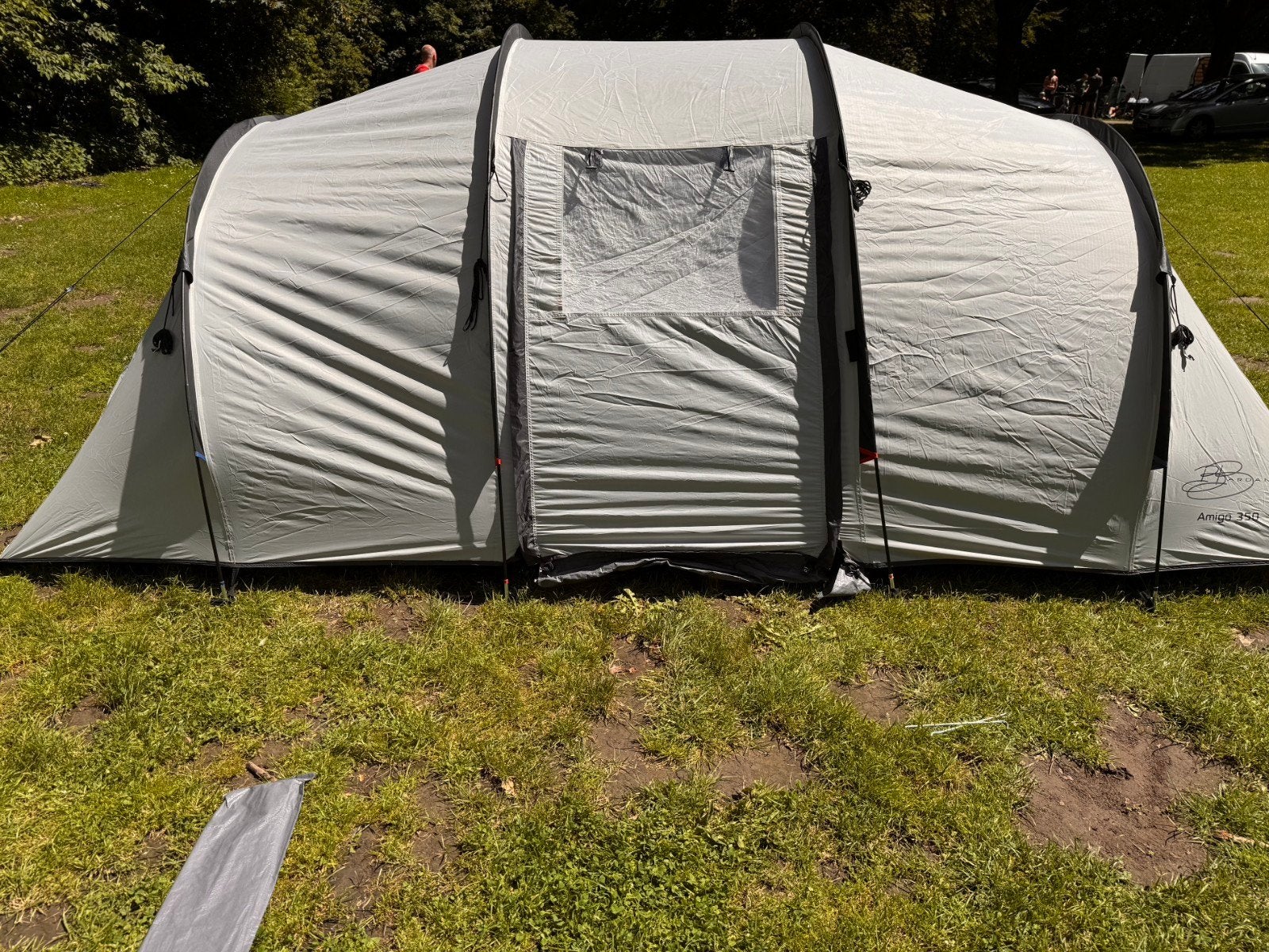 Bardani Amigo 350 Vis-a-Vis tent - Zo goed als nieuw, Ophalen, Zo goed als nieuw, Tot en met 4