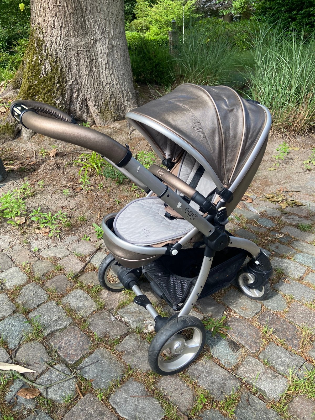 Egg kinderwagen met wieg en zitgedeelte, Ophalen, Gebruikt, Combiwagen, Overige merken