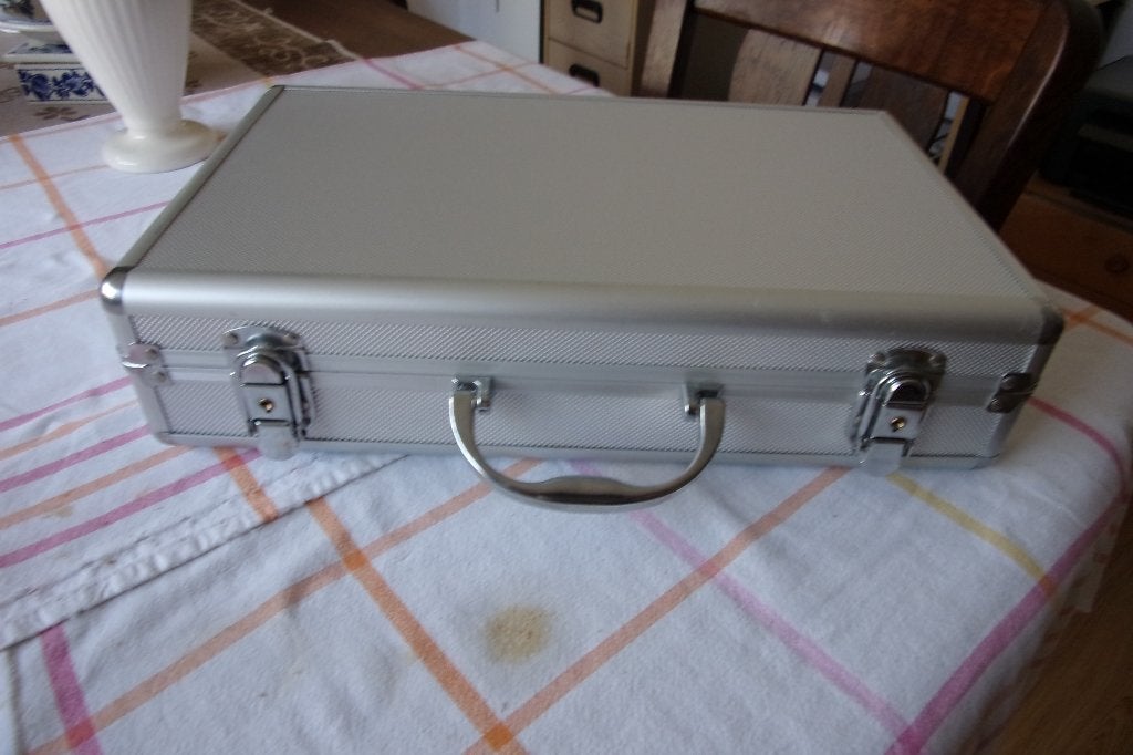 Munten koffer met 5 plateau,s, Ophalen of Verzenden, Verzamelmap