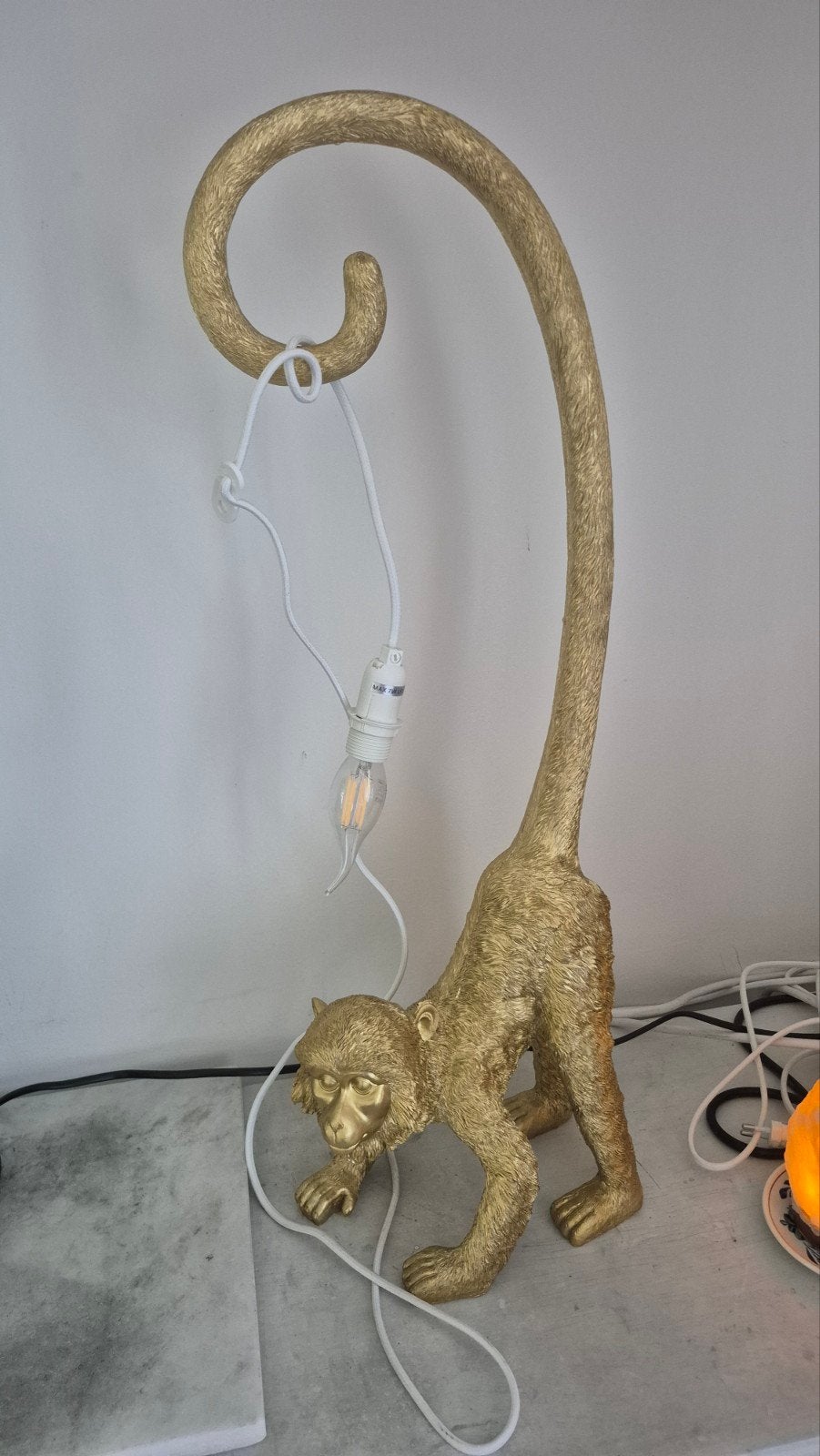 Een lieve aap met licht!, Ophalen, Zo goed als nieuw, Overige materialen, Aapachtig/modern