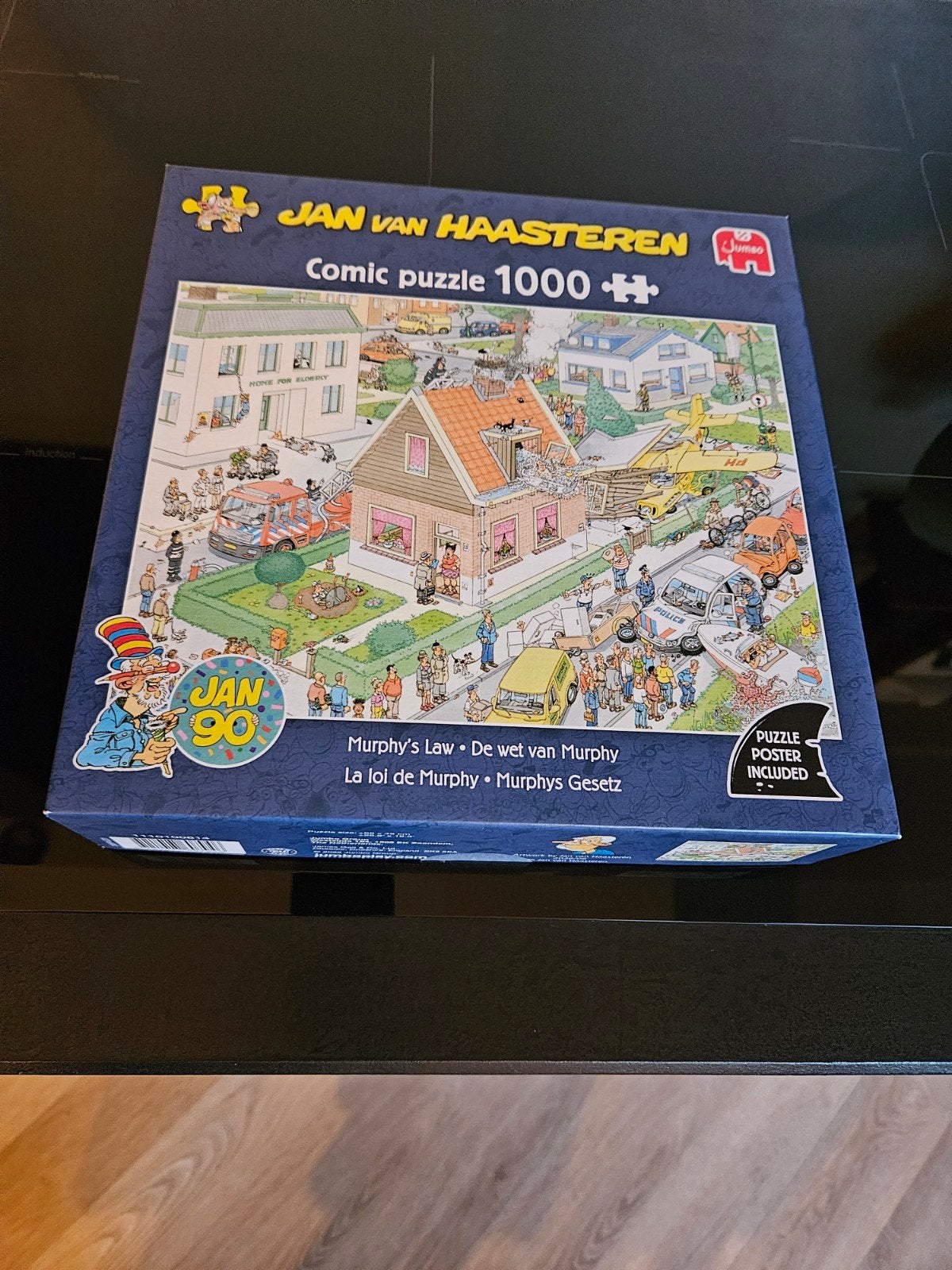 Jan van Haasterenpuzzel De wet van Murphy, Ophalen, 500 t/m 1500 stukjes, Zo goed als nieuw