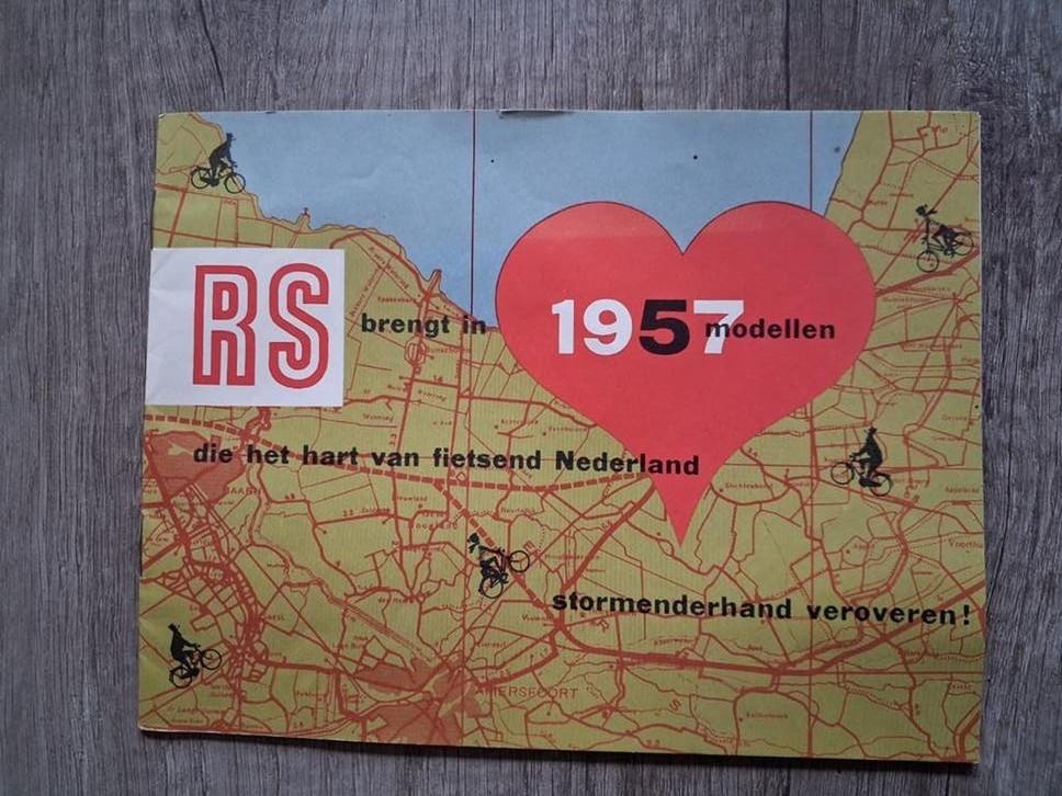 Stokvis Fietsen folder uit 1957 - Goede staat, Ophalen of Verzenden