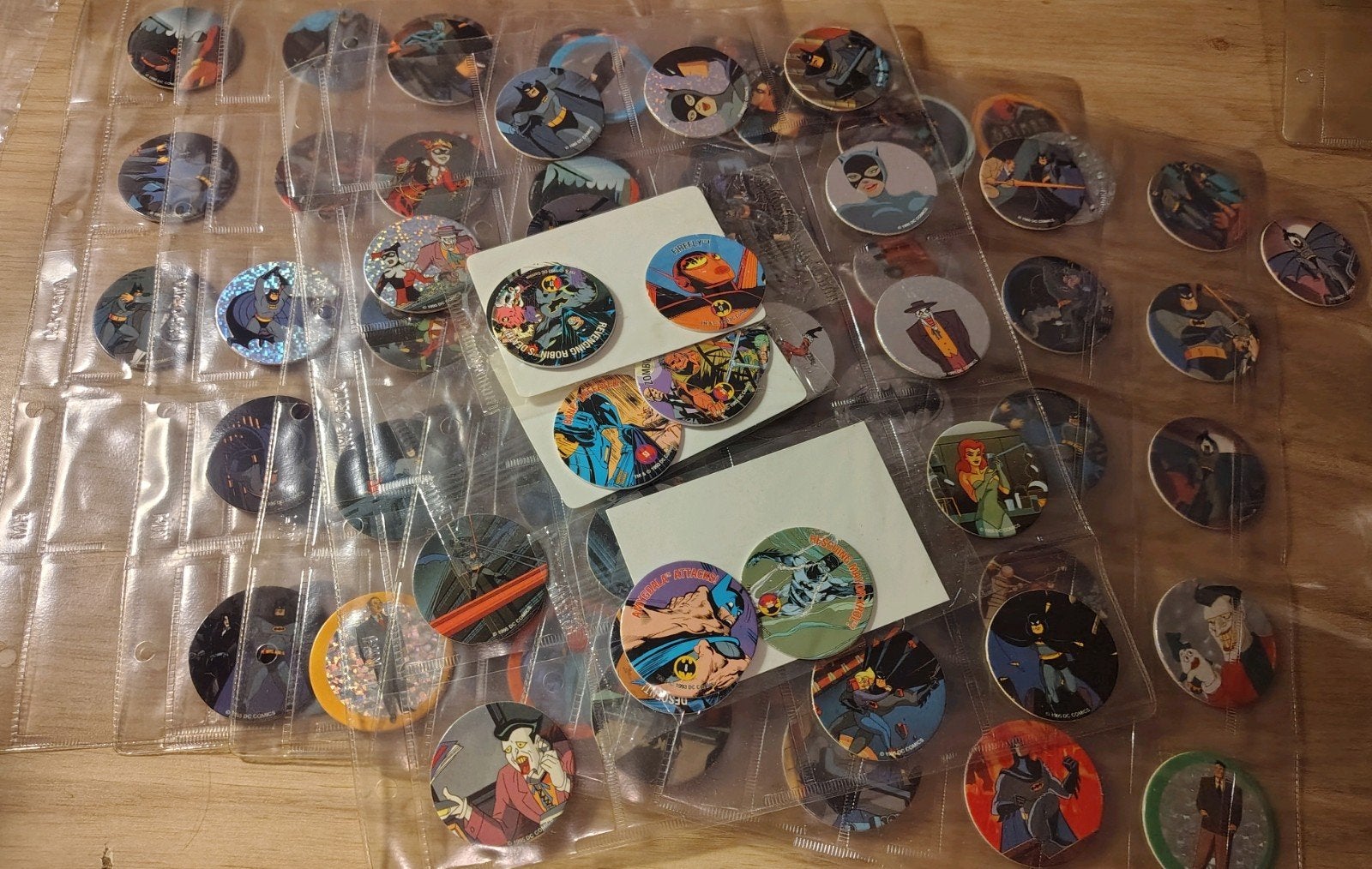 Batman Waddingtons Pogs Collectie, Postzegels en Munten, Penningen en Medailles, Ophalen of Verzenden, Overige materialen
