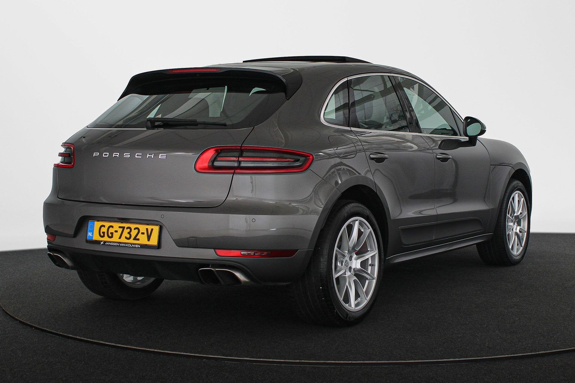 Porsche Macan 3.6 Turbo 1e Eigenaar NL Auto Panoramadak Spor, Auto's, Automaat, Gebruikt, 120 €/maand, Vierwielaandrijving