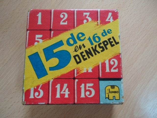 15e en 16e denkspel, oud, geproduceerd door Jumbo, Ophalen of Verzenden, Minder dan 500 stukjes, Overige typen