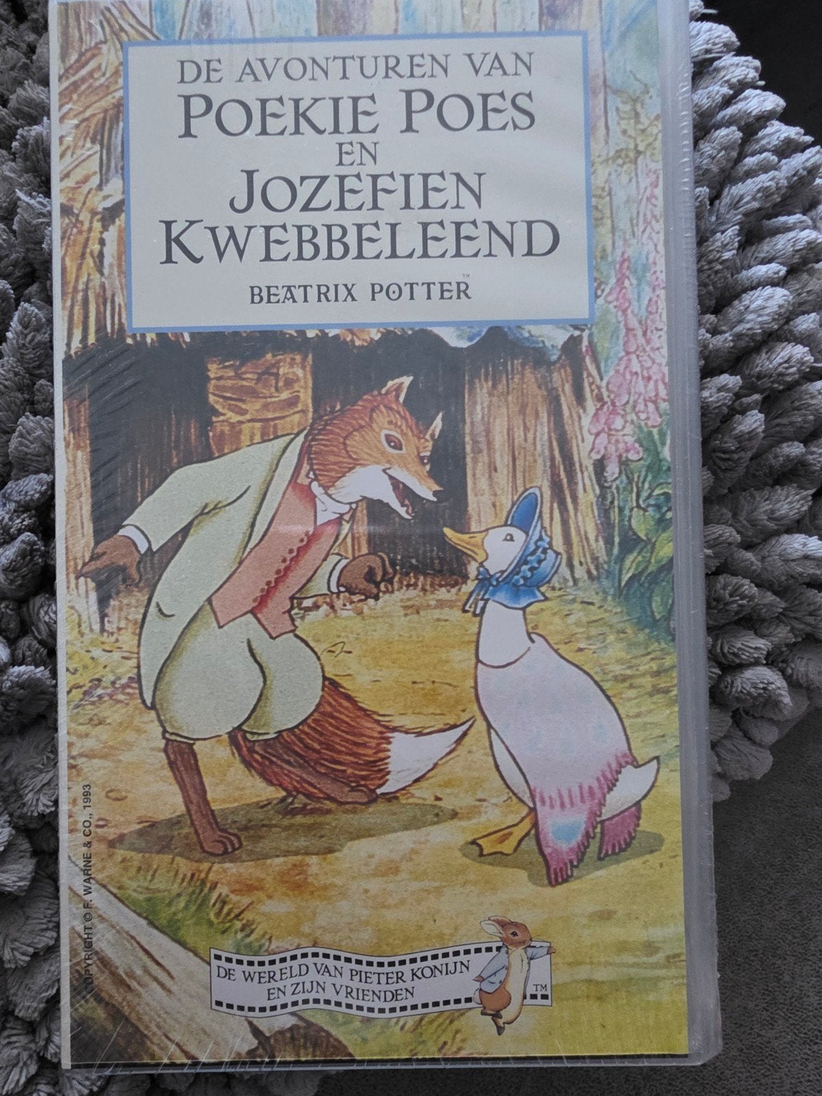 De Avonturen van Poekie Poes en Jozefien Kwebbeleend VHS, Gebruikt, Alle leeftijden, Kinderfilm, VHS