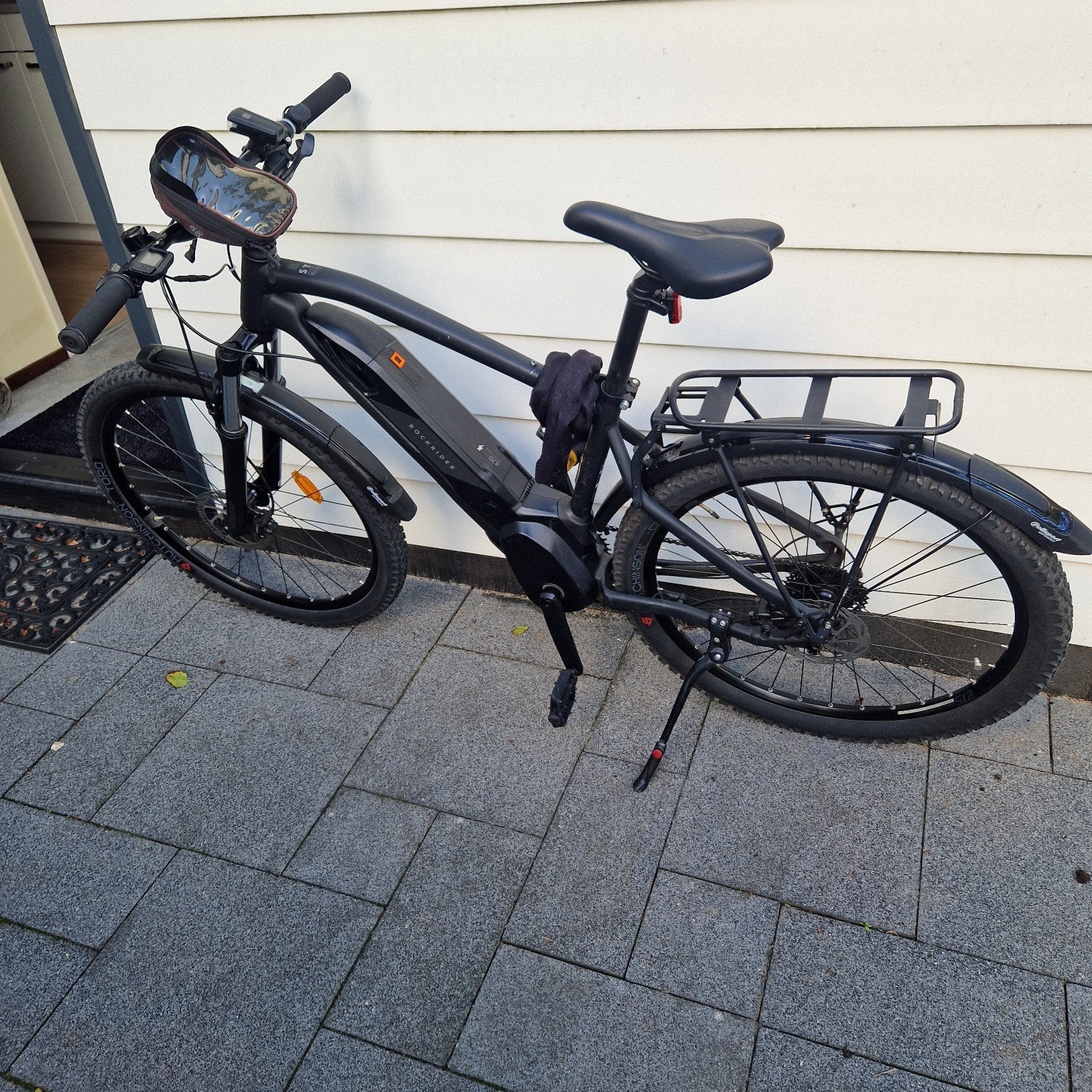 Rockrider E-ST 500 V3 elektrische MTB, Ophalen, Gebruikt, Overige merken