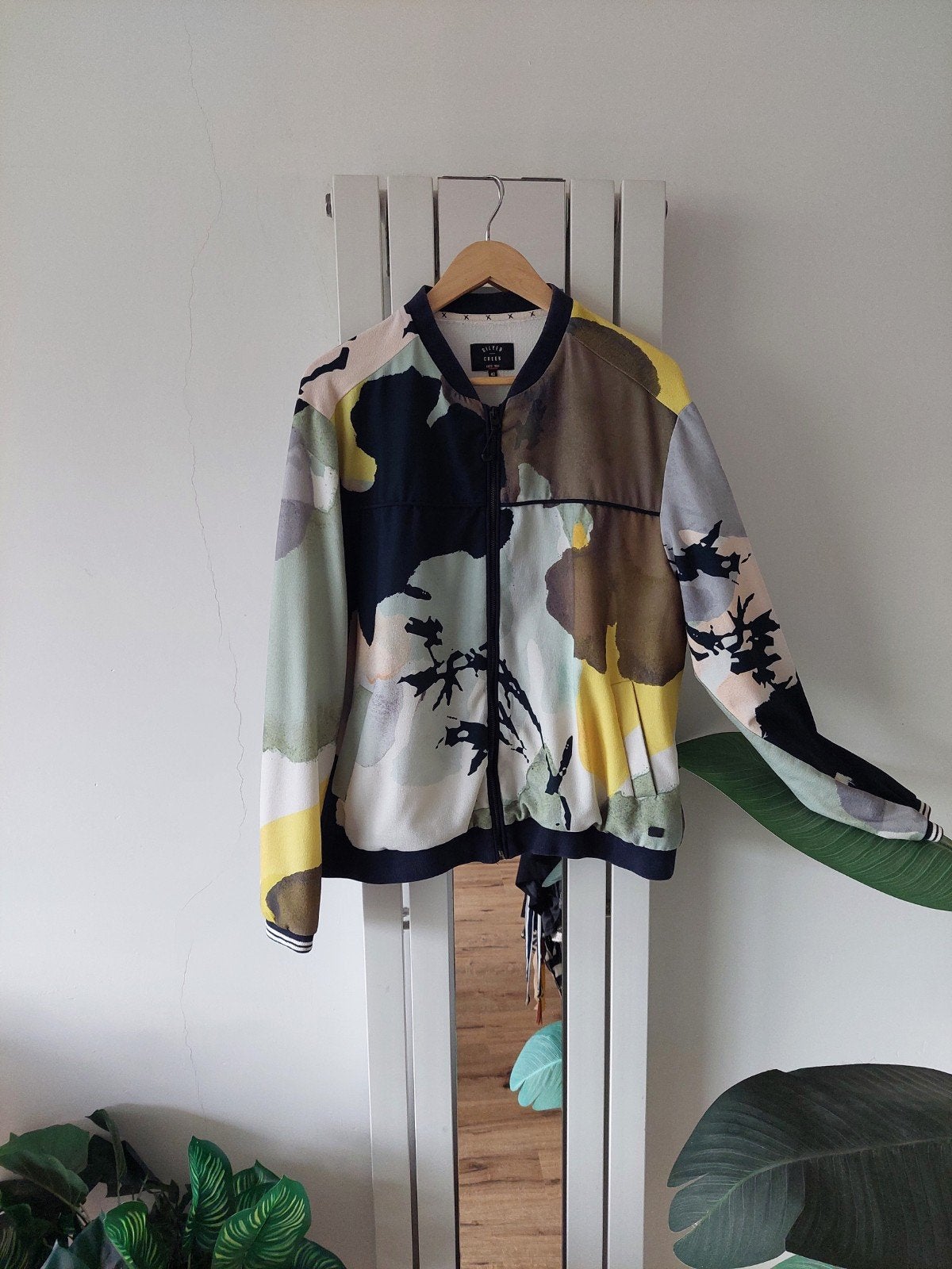 Silver Creek Bomberjack Maat 42 met Abstracte Print, Overige kleuren, Silver Creek, Maat 42/44 (L), Ophalen of Verzenden