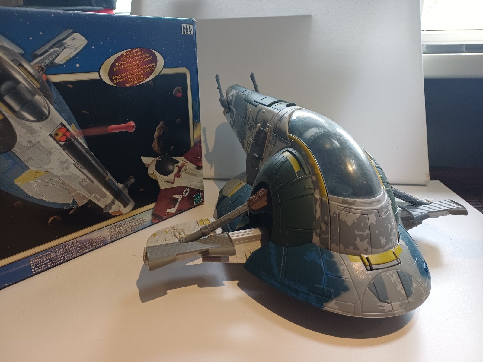 Star Wars AOTC Jango Fett Slave-1, Verzamelen, Star Wars, Ophalen of Verzenden, Actiefiguurtje