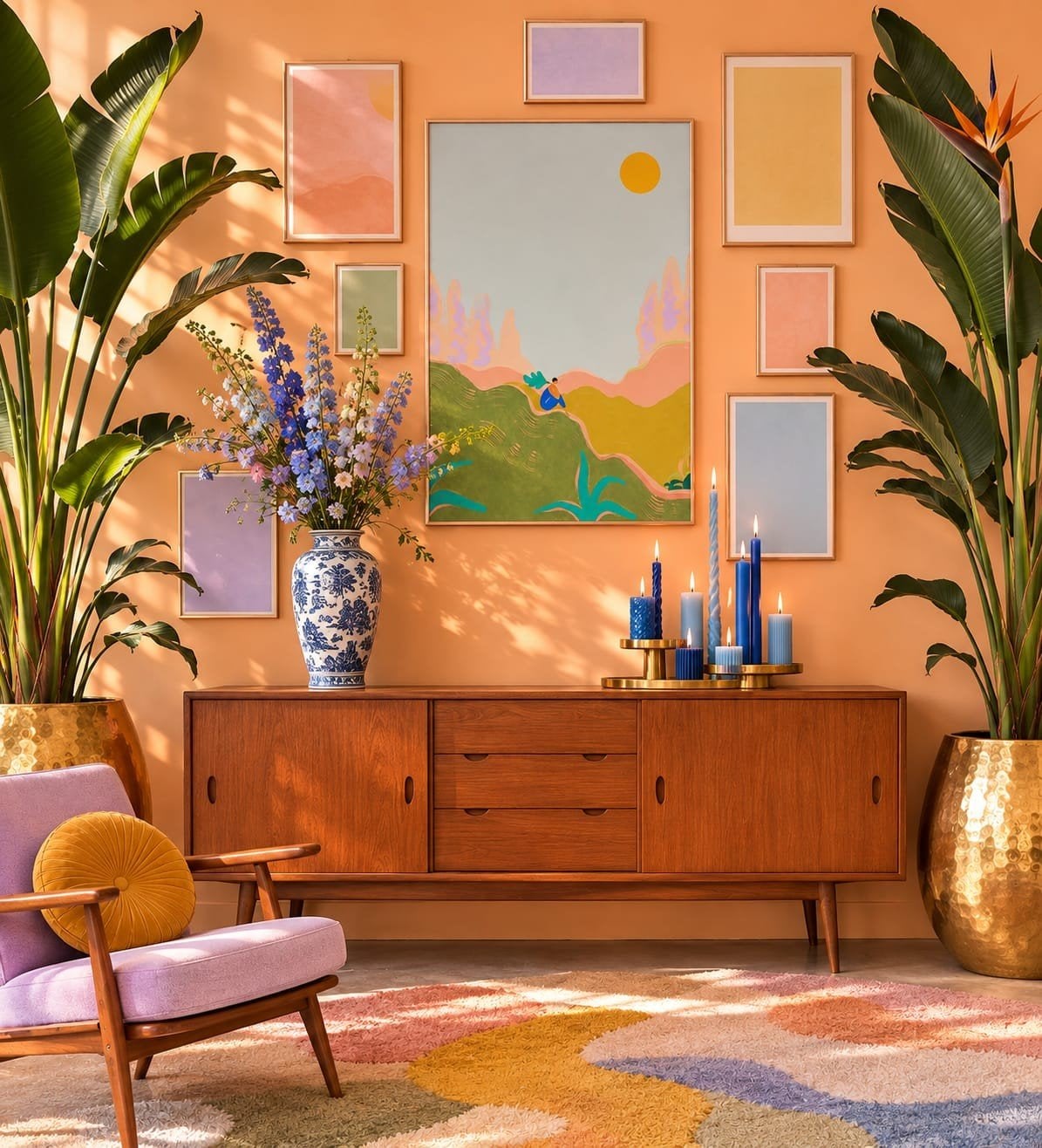 Nieuwe JUNIQE roségouden lijst 60x90 cm, Huis en Inrichting, Ophalen, 60 cm, Overige typen, 90 cm