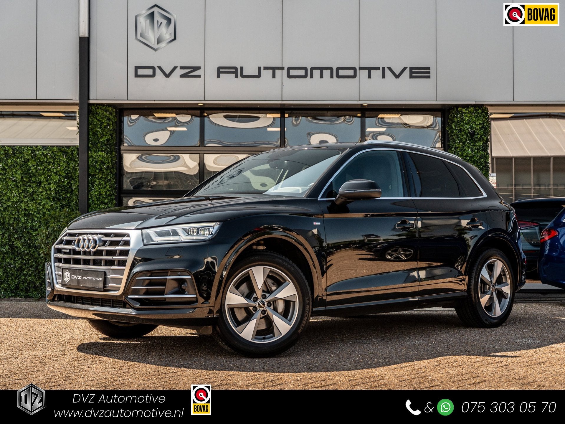 Audi Q5 50 TFSIe 299PK Quattro Pro Line | Leder | Massage |, Auto's, Automaat, Dealer onderhouden, 2005 kg, Gebruikt