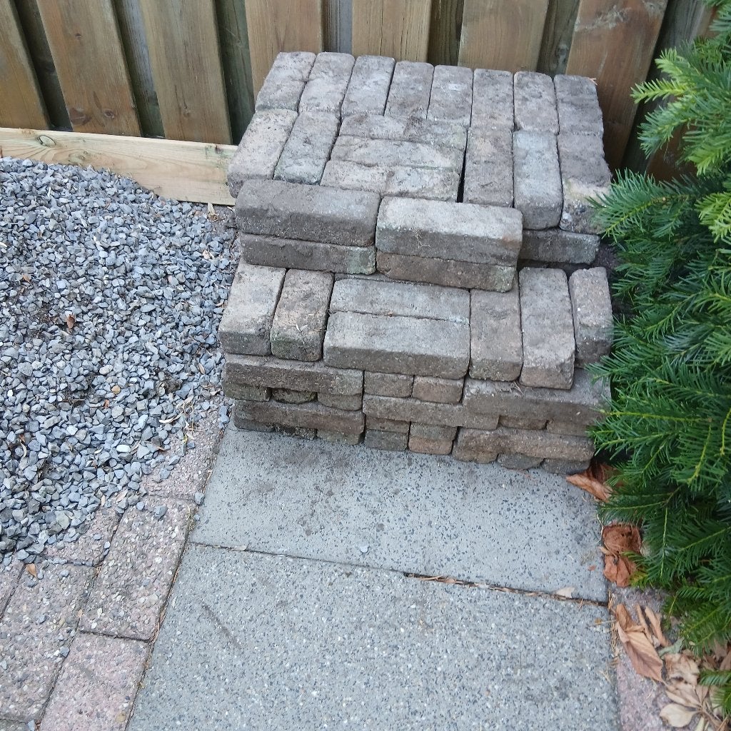 Stenen, Ophalen, Gebruikt, Beton, Klinkers