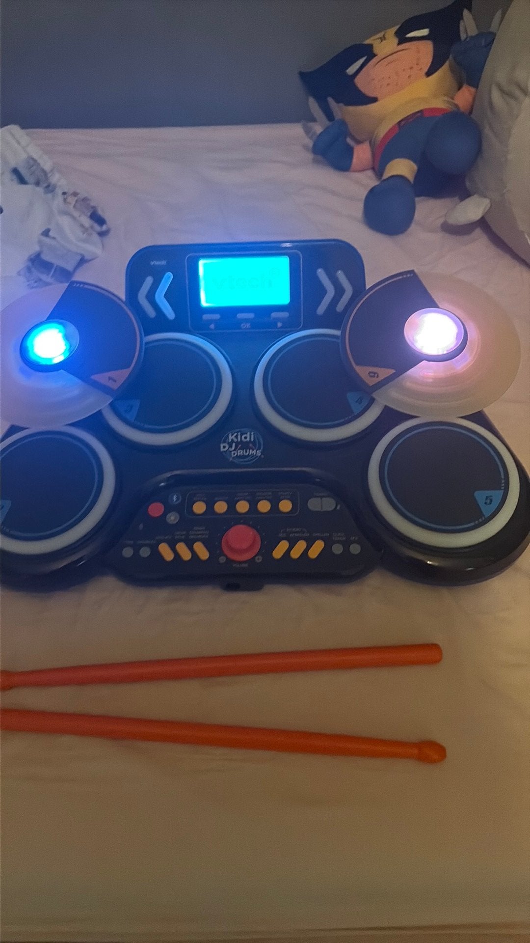 V tech Kidi DJ drums, Ophalen of Verzenden, Zo goed als nieuw, 6 jaar of ouder