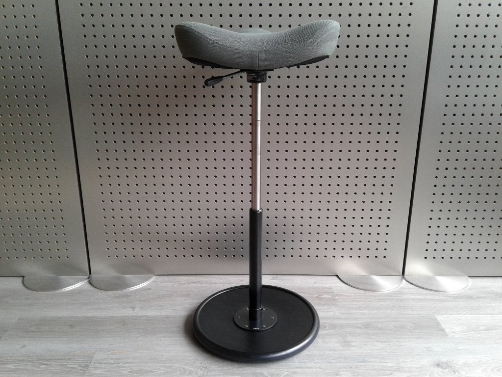 Variér (Stokke) Move (Hoog) (Grijs), Prachtig!, Huis en Inrichting, Ophalen of Verzenden, Zo goed als nieuw, Variér, Bureaukruk