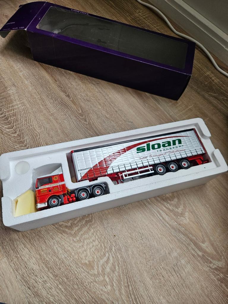 Corgi MAN Sloan Transport, Ophalen of Verzenden, Gebruikt, Bus of Vrachtwagen, Corgi