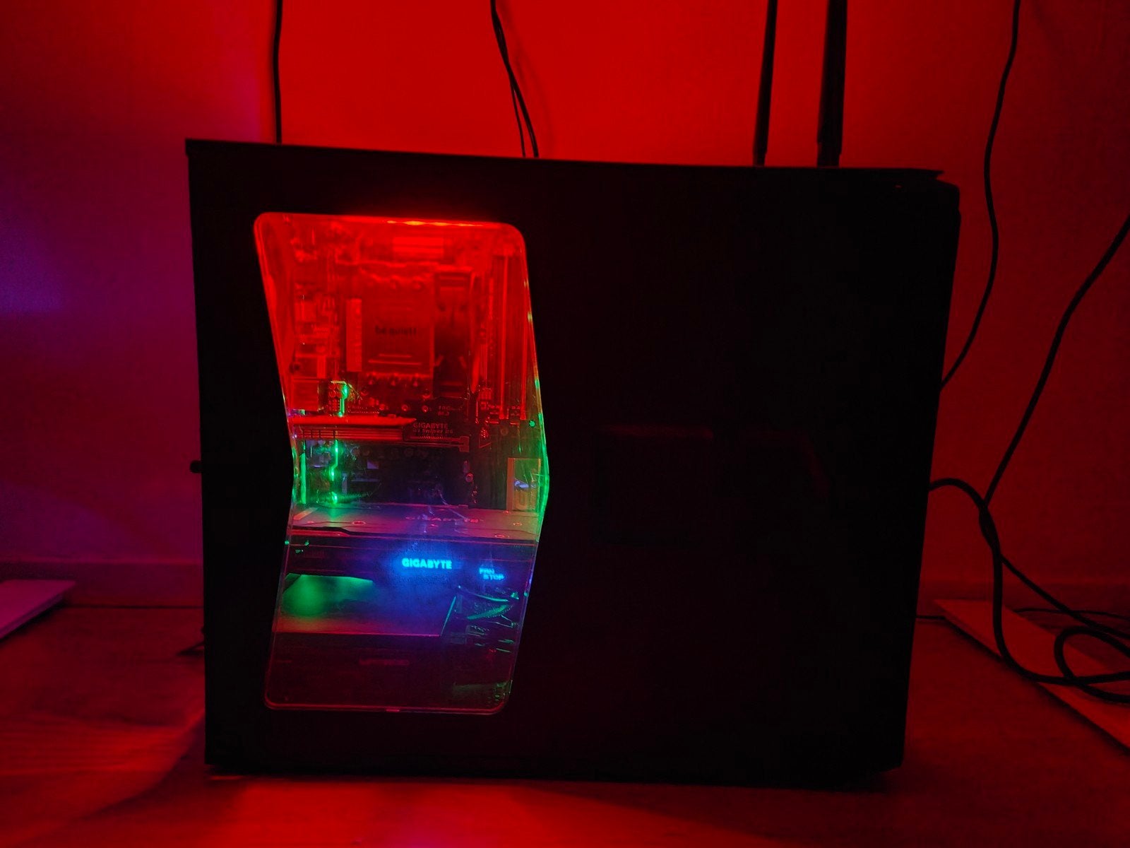 corsair pc, Ophalen, Zo goed als nieuw, Gaming, 531 GB