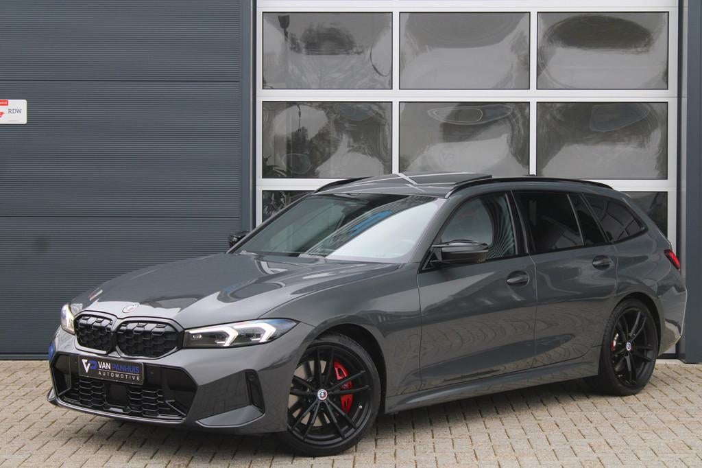 BMW 3-serie Touring M340i xDrive Pro | Pano | Memory | ACC |, Automaat, Adaptive Cruise Control, Gebruikt, Zwart