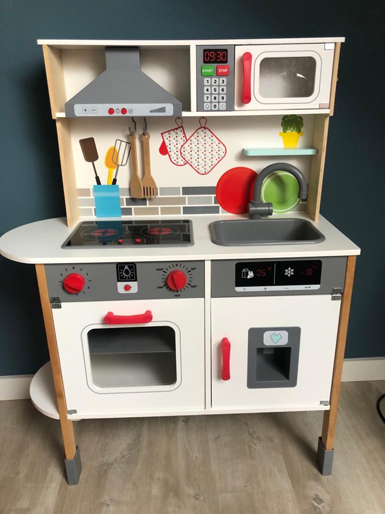 Lidl speelkeuken, Ophalen, Zo goed als nieuw, Hout, Speelkeuken