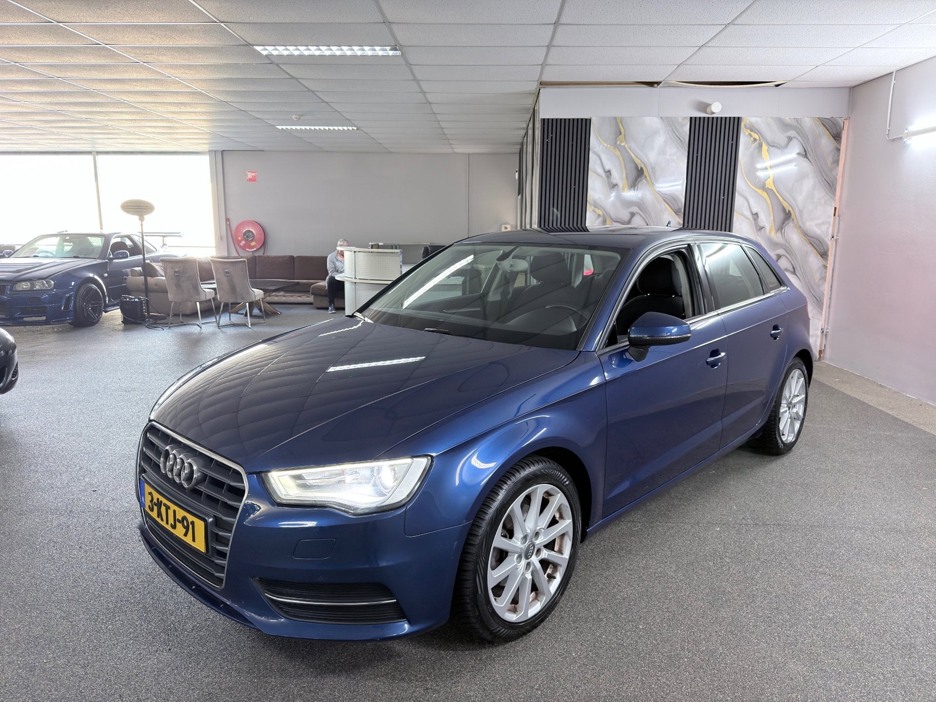 Audi A3 Sportback 1.4 TFSI Pro Line plus Apk Nieuw,Clima,Cru, Auto's, Euro 5, Stof, Gebruikt, Blauw